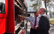 Meras susitiko su Alytaus apskrities priešgaisrinės gelbėjimo valdybos vadovais
