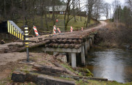 Sėkmingai vyksta Zervynų tilto remonto darbai