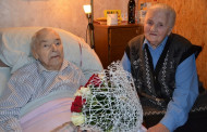 Dvigubas jubiliejus - 101-eri pase ir 75 metai santuokoje!
