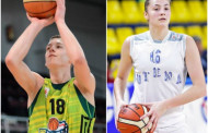 Moksleivių krepšinio lygos „Perlas“ gruodžio mėnesio žaidėjai – G.Vasiliauskas ir M.Petrėnaitė