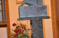 Julijaus Slovackio skulptūra jau Jašiūnų dvaro rūmuose