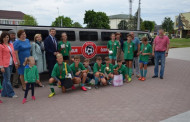Šalčininkų Jano Sniadeckio gimnazijos komanda - Lietuvos mokyklų futbolo žaidynių nugalėtoja