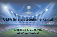 Europos futbolo čempionato finalą visi kartu stebėkime AKKC amfiteatre