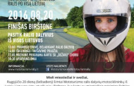 Mototuristinis ralis „Parodyk kelią Lietuvos“ finišuos Birštone