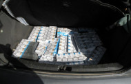 Šiauliuose sulaikytas alytiškis gabeno 1700 pakelių nelegalių rūkalų
