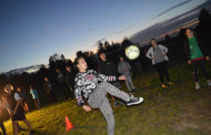 Butrimoniškiai sporto šventę „Mus vienija futbolas“ organizavo naktį