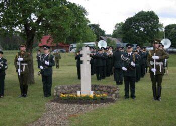 Minimos sovietų invazijos pirmosios aukos pasieniečio A. Barausko 75-osios žūties metinės