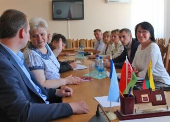 Su partneriais iš Baltarusijos aptarti galimi įgyvendinti bendri projektai