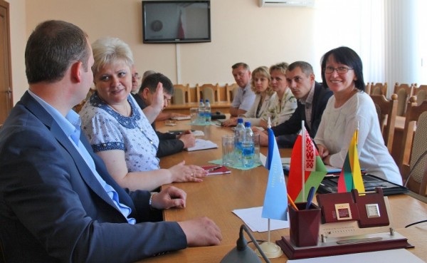 Su partneriais iš Baltarusijos aptarti galimi įgyvendinti bendri projektai