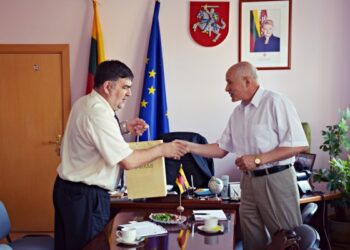 Lankėsi Seinų konsulas