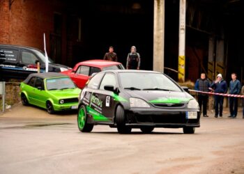 FINIŠO TIESIOJOJE „DZŪKIJOS TAURĖS” GREITUMINIO SLALOMO SERIJA