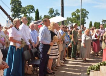 Žolinės atlaiduose Pivašiūnuose primintos šeimos vertybės