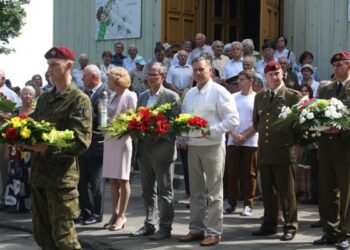 Pagerbtas kario savanorio A. Sakalausko atminimas