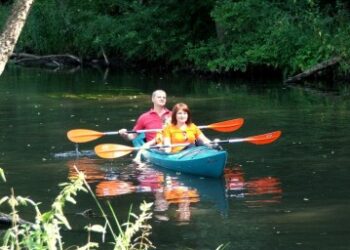Savivaldybės tradicija – kasmetinis plaukimas baidarėmis