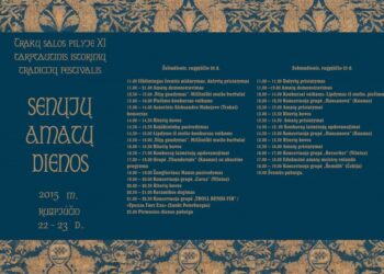 Į Trakų salos pilį jau 11-ąjį kartą kviečia senieji amatai