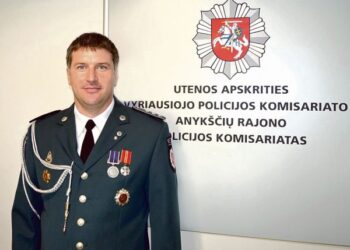 Geriausias šalies policininkas dirba Anykščiuose