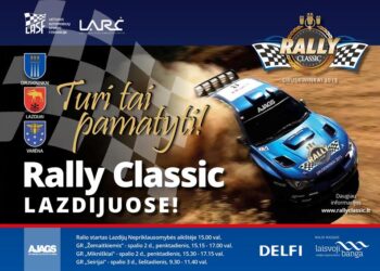 Lazdijuose startuos Lietuvos automobilių ralio čempionato „Rally classic 2015” dalyviai