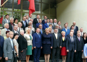 Socialinės apsaugos ir darbo ministrė A. Pabedinskienė gyrė Lazdijus