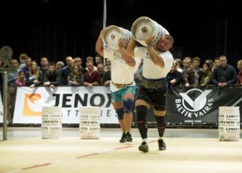 Vilniuje titulus skynė latviai