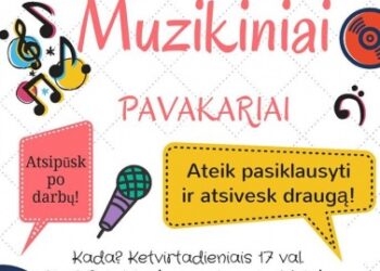 Muzikiniai pavakariai – šiandien!