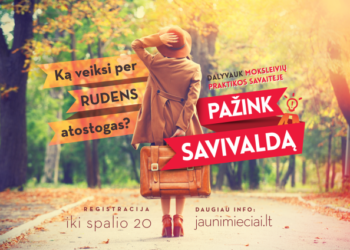 Startuoja projektas „Pažink savivaldą“