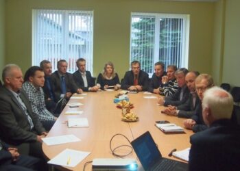 Savivaldybės vadovai susitiko su VĮ „Alytaus regiono keliai“ atstovais