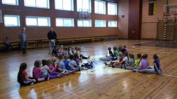 Birštono gimnazijoje vyko projektas „Judėk ir auk sveikas 2015“