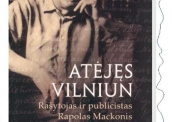 Varėnos viešojoje bibliotekoje – knygos „Atėjęs Vilniun: rašytojas ir publicistas Rapolas Mackonis“ pristatymas
