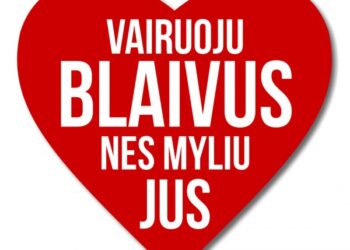 Blaivybę keliuose skatins ne alkotesteriais, o meilės simboliais