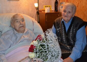 Dvigubas jubiliejus – 101-eri pase ir 75 metai santuokoje!