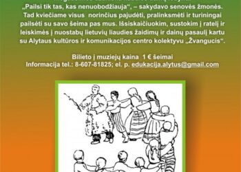 Atverkime dainų ir žaidimų skrynią