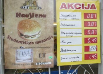 Lietuvos mokyklų kiemuose – greitas maistas