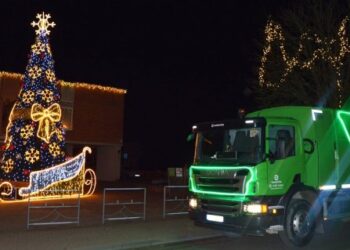 Trakų rajone Kalėdinę nuotaiką skleis ir šiukšliavežės