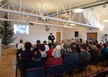 Studentus šventiniame rytmetyje sveikino meras A. Margelis