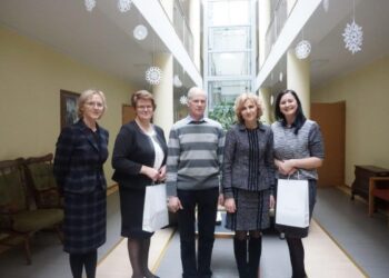 Lankėsi Marijampolės specialiuose socialinės globos namuose