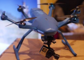 Autopiloto režime veikiantis „Hexo+“ dronas