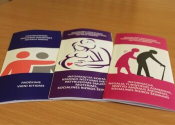 Informacija apie Alytaus miesto socialinės ir psichologinės pagalbos galimybes – lankstinukuose