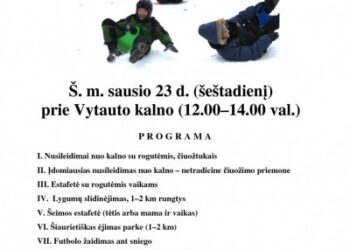 Savaitgalį kviečiame į renginį „Žiemos pramogos Birštone“