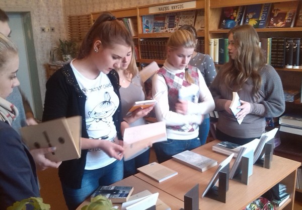 Skaitymo skatinimo projektai Turgelių Povilo Ksavero Bžostovskio gimnazijoje