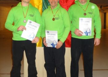 Pirmasis Lietuvos šaudymo iš lanko uždarose patalpose čempionato etapas ir pirmieji alytiškių medaliai