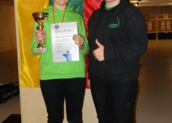 Vos metus šaudanti 15-metė alytiškė lankininkė – Lietuvos čempionė