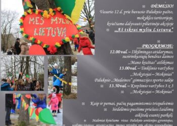 Paluknyje – pilietinė akcija „Aš tikrai myliu Lietuvą“