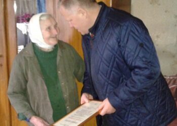 Vyriausiai Poškonių seniūnijos gyventojai sukako 95 metai!
