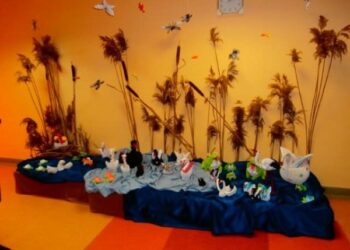 Varėnos socialinių paslaugų centre duris atvėrė origami darbų paroda