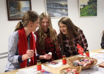 Artėjant šv. Velykoms – margučių marginimo akcija