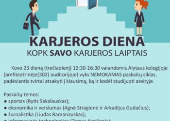 Kviečiame į karjeros dieną!