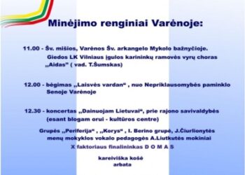 Kovo 11-ąją švęskime drauge!