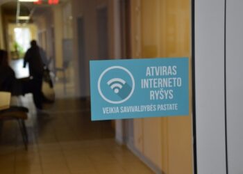 Gyventojų patogumui – nemokamas internetas ir informacinis terminalas