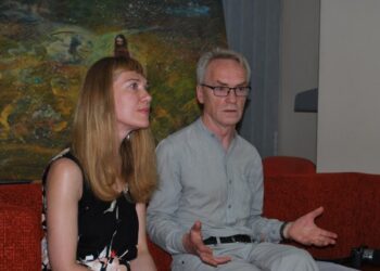 Literatūriniuose pašnekesiuose – dviejų širdžių sąskambis