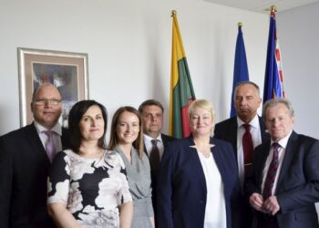 Latvijos Saeimos delegacija viešėjo Trakų rajono savivaldybėje